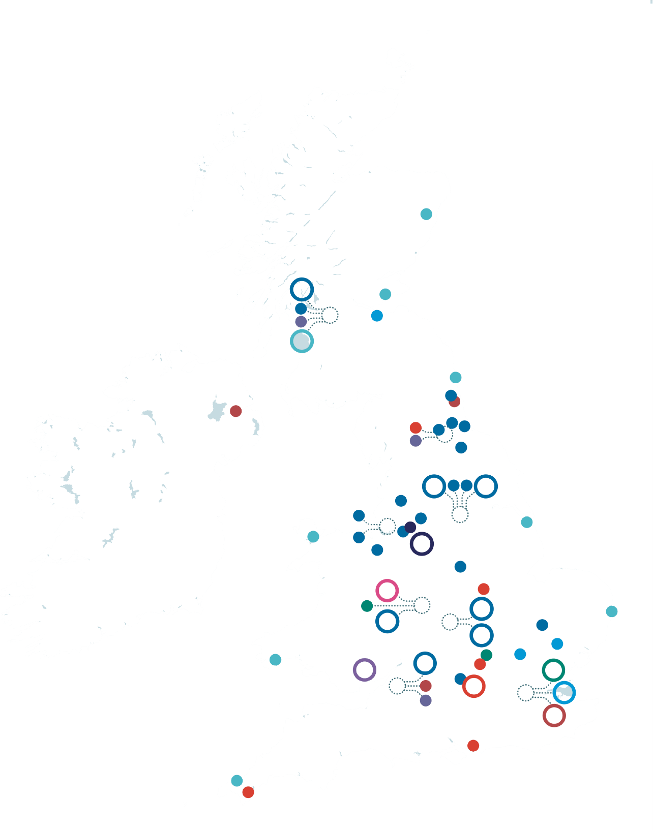 Map of the United Kingdom