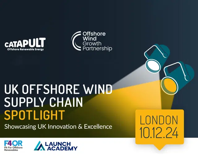 UK Offshore Wind Supply Chain Spotlight 2024 event graphic