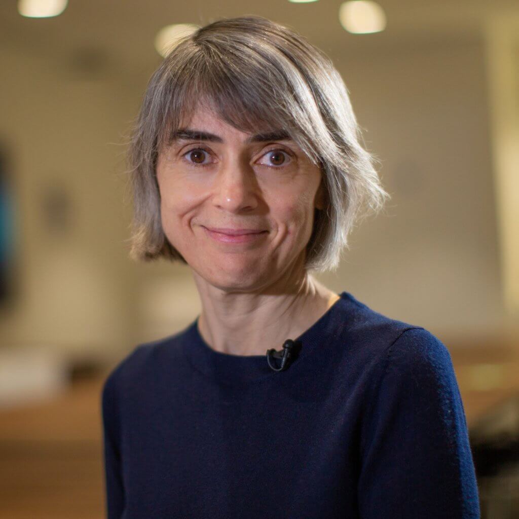 Headshot of Ottoline Leyster, CEO of UKRI