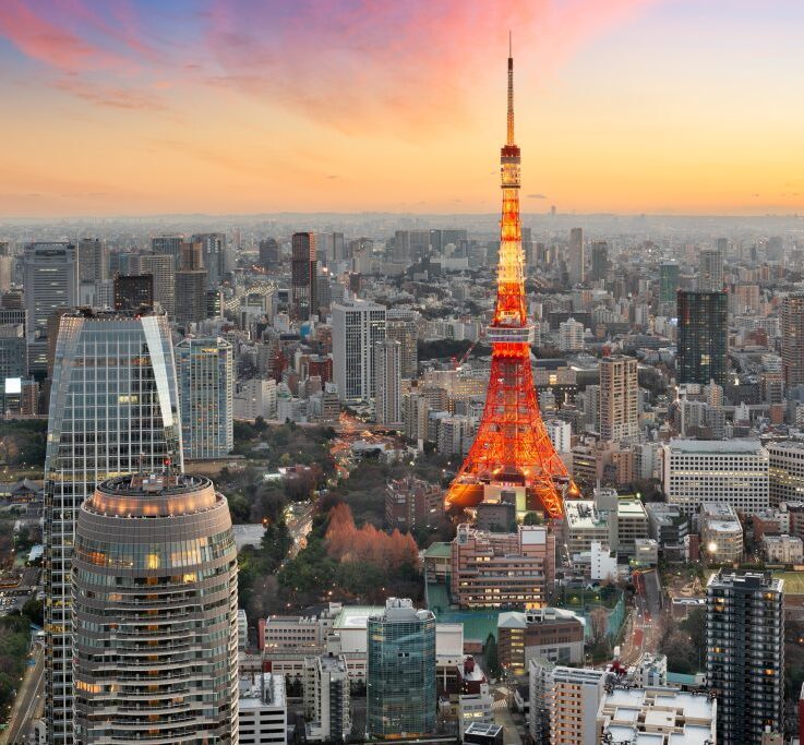 Tokyo skyline